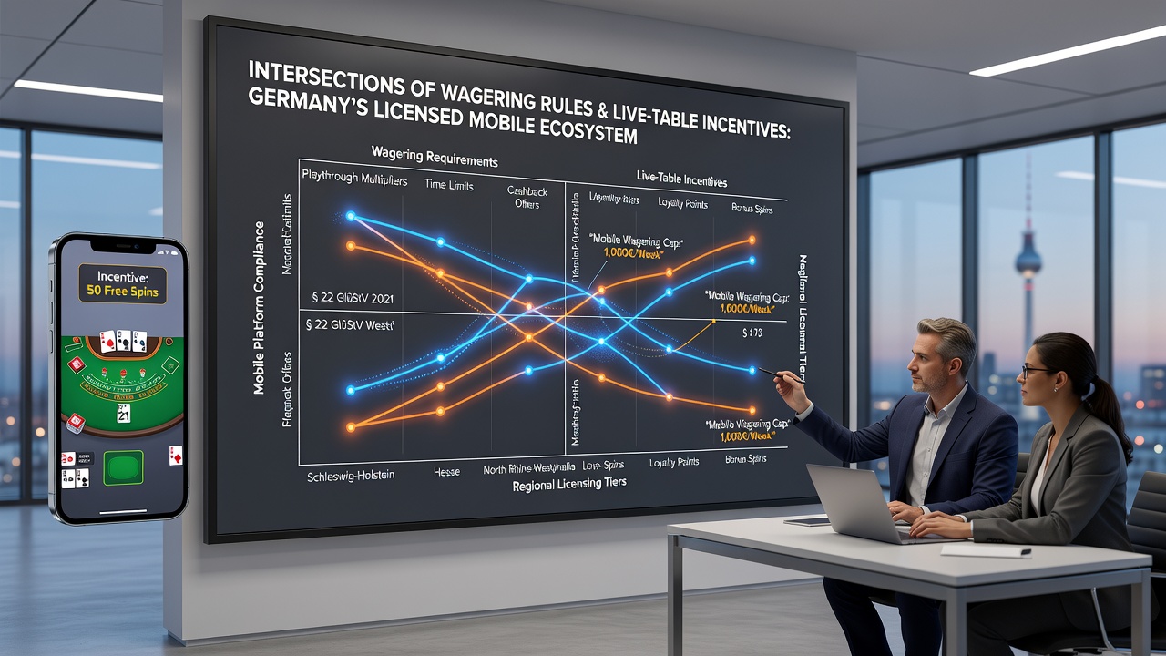 Visualisierung von Live-Tisch-Anreizen und regulatorischen Wettbedingungen auf mobilen Plattformen