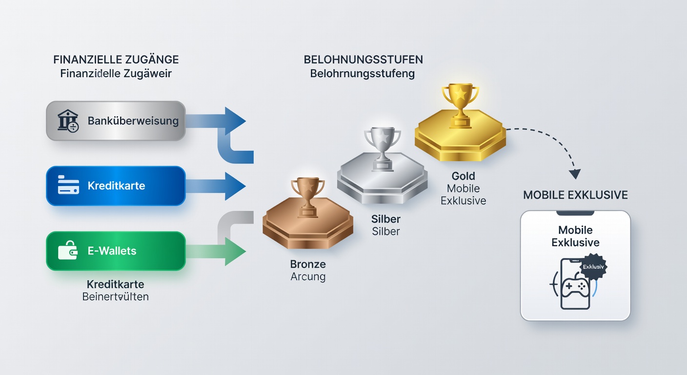 Visualisierung von mobilen Exklusivbelohnungen und Zahlungsflüssen in regulierten deutschen Casinos