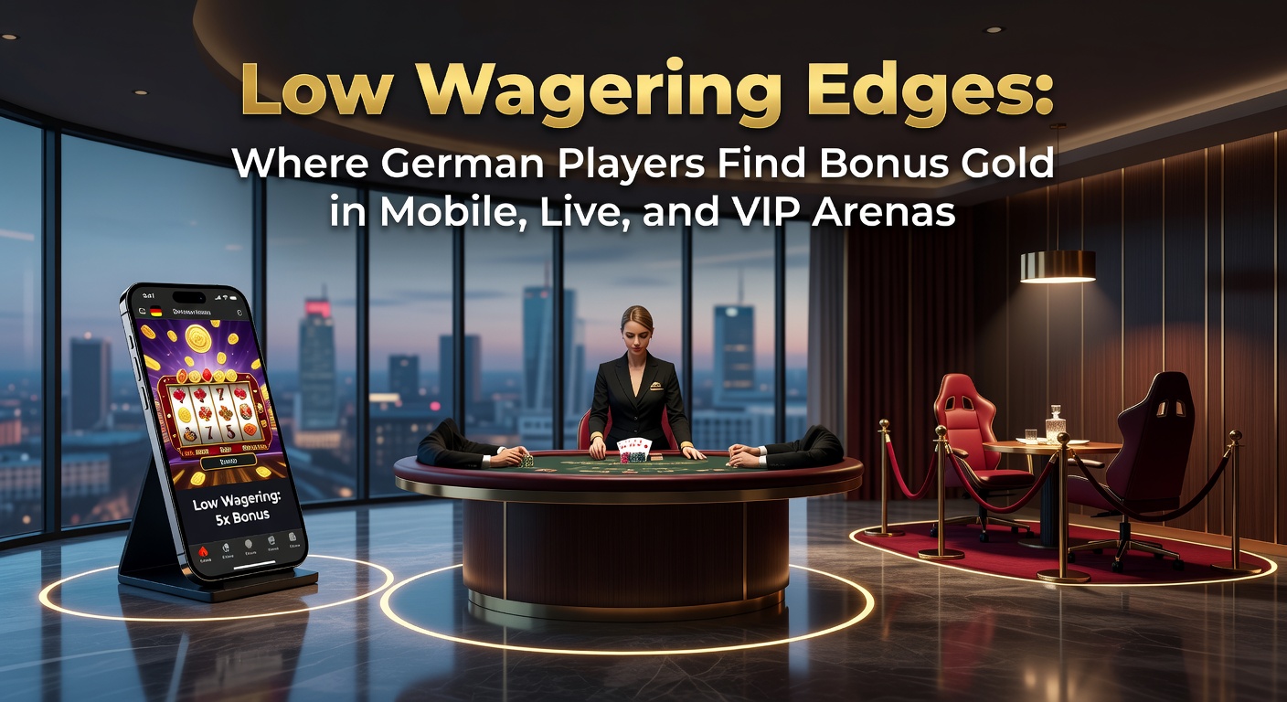 Live-Dealer-Tische mit low-wagering-Boni ziehen deutsche High-Roller in Echtzeit an